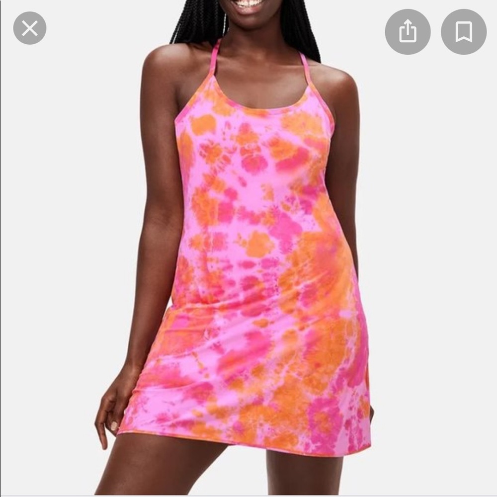 COPY - Tie dye outdoor voices exercise dress limited edition